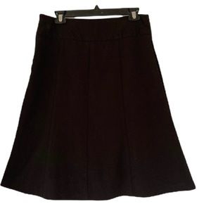 Dress Barn A-line Black Business Casual Work Business Skirt Women's 10